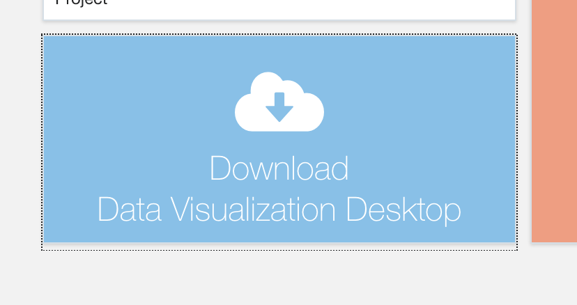 Download Data Visualization Desktop tile in Oracle Analytics Cloud