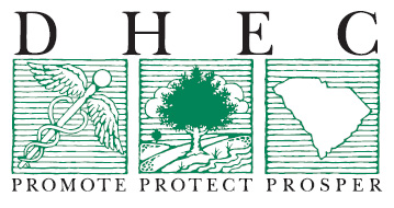 South Carolina Department of Health and Environmental Control (DHEC) South Carolina Department of Health and Environmental Control (DHEC) logo